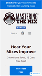 Mobile Screenshot of masteringthemix.com
